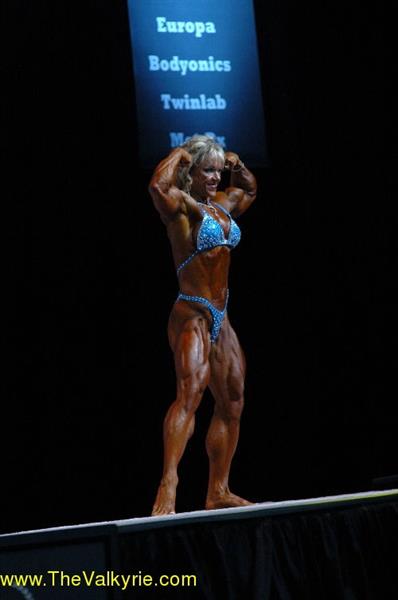 Lisa Aukland in a bikini