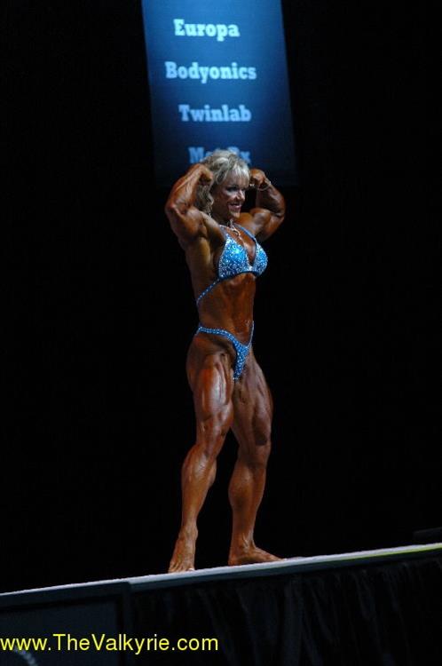 Lisa Aukland in a bikini