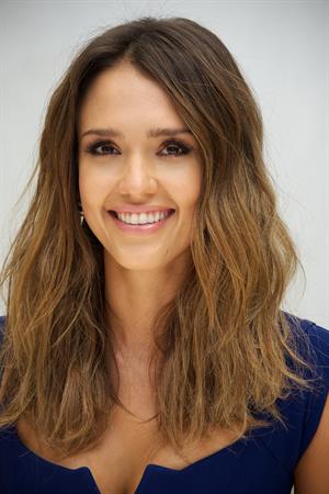 Jessica Alba at a press conference for Sin City: A Dame to Kill For at the Four Seasons Hotel in Bevely Hlls on August 2, 2014