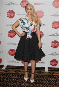 Debby Ryan attending the Teen Vogues 3rd Annual Back-to-School Saturday Kickoff Event on August 8, 2014