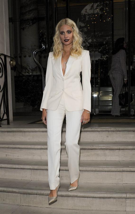 Pixie Lott at her album launch party in London on August 5, 2014