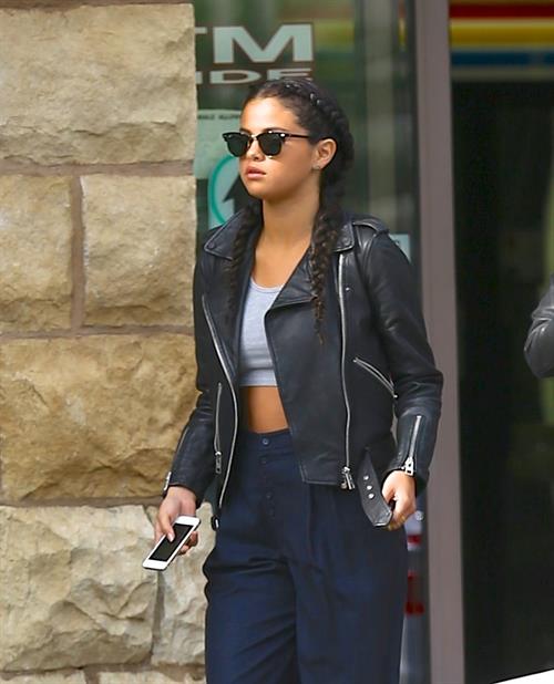 Selena Gomez leaving a convenience store in L.A.