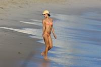 Alessandra Ambrosio has a family fun day at the beach in Malibu