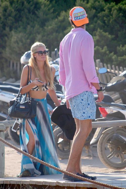 Paris Hilton On Holiday In Formentera