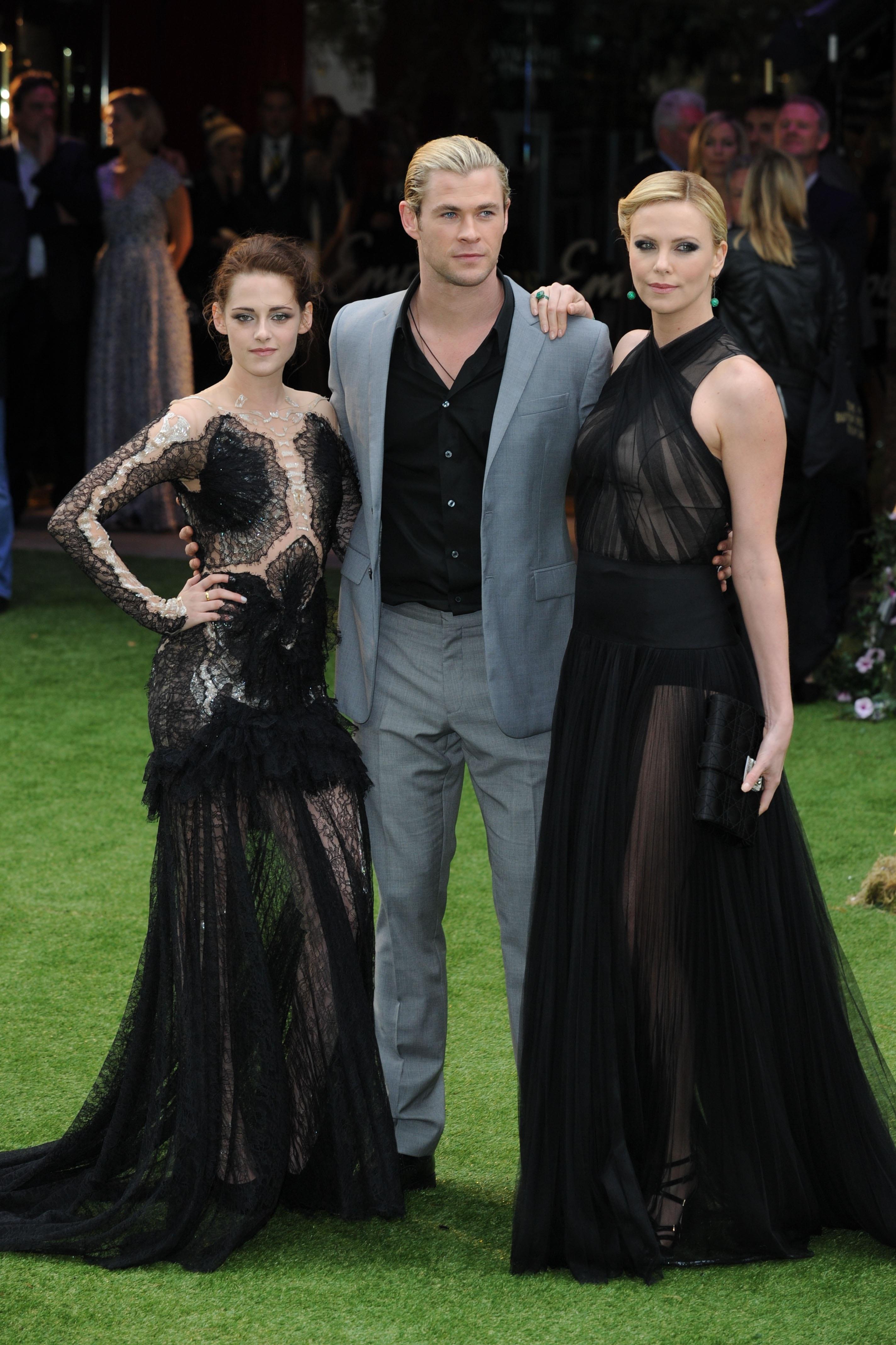 Charlize Theron and Kristen Stewart at the 