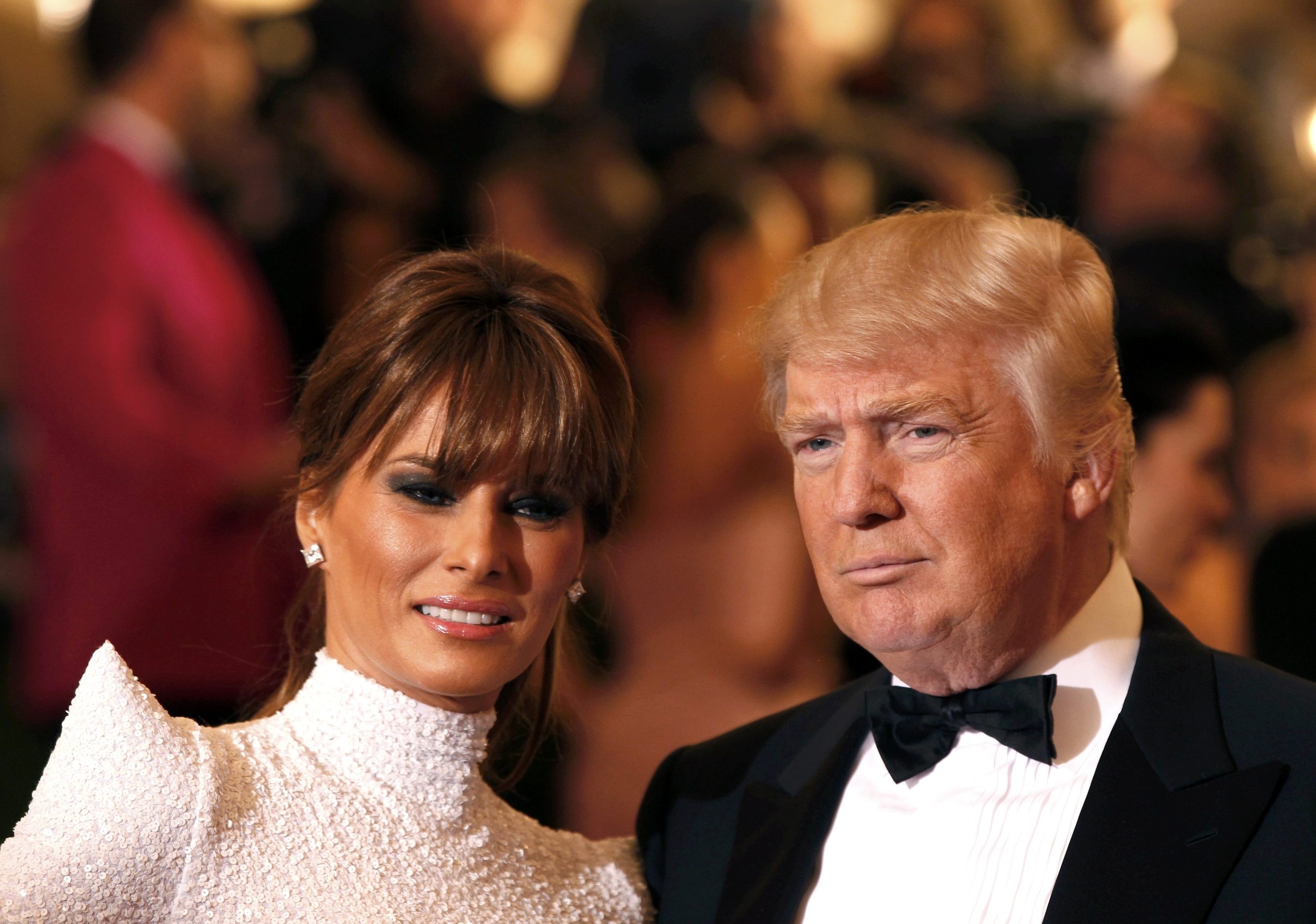 Melania Trump at the Metropolitan Museum of Arts Costume Institute Gala