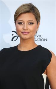 Holly Valance attending the Novak Djokovic Foundation Gala Dinner in London, July 8, 2013 