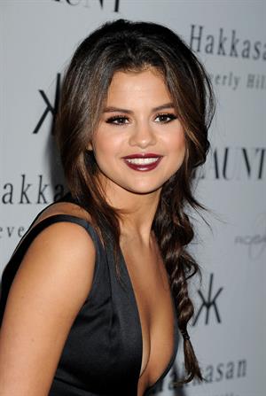Selena Gomez showing off a ton of cleavage at Flaunt Magazine Release Party in Beverly Hills - Los Angeles - November 7, 2013 