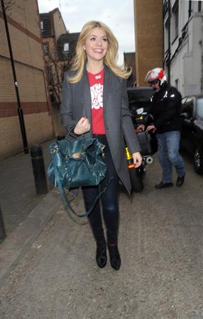 Holly Willoughby Riverside studios in London, March 6, 2013 