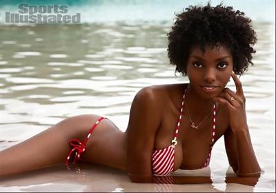 Adaora Akubilo in a bikini