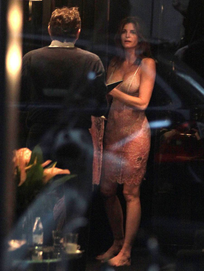 Stephanie Seymour – at a lingerie store in Italy 10/22/13  