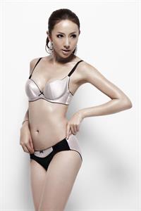 Sonia Sui in lingerie