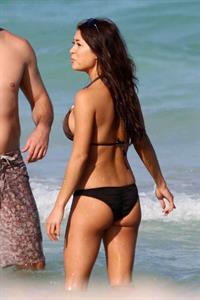 Arianny Celeste in a bikini - ass