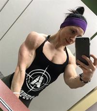 Chloe Sannito taking a selfie