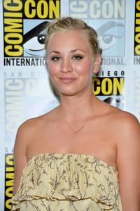Kaley Cuoco -  The Big Bang Theory  Press Room at Comic-Con 2012 in San Diego (July 13, 2012)