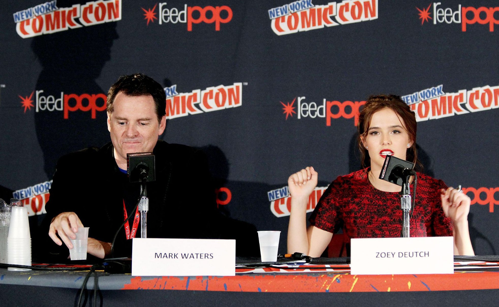 Zoey Deutch – “Vampire Academy” Panel NYCC 10/11/13  