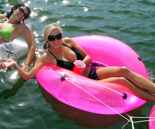 Anonymous in a bikini