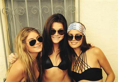 Carla Zalesky in a bikini