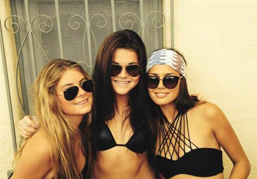 Carla Zalesky in a bikini