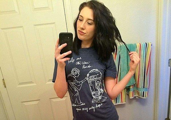 Anonymous taking a selfie