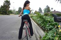 Denise Milani Snapshots - Bicycle