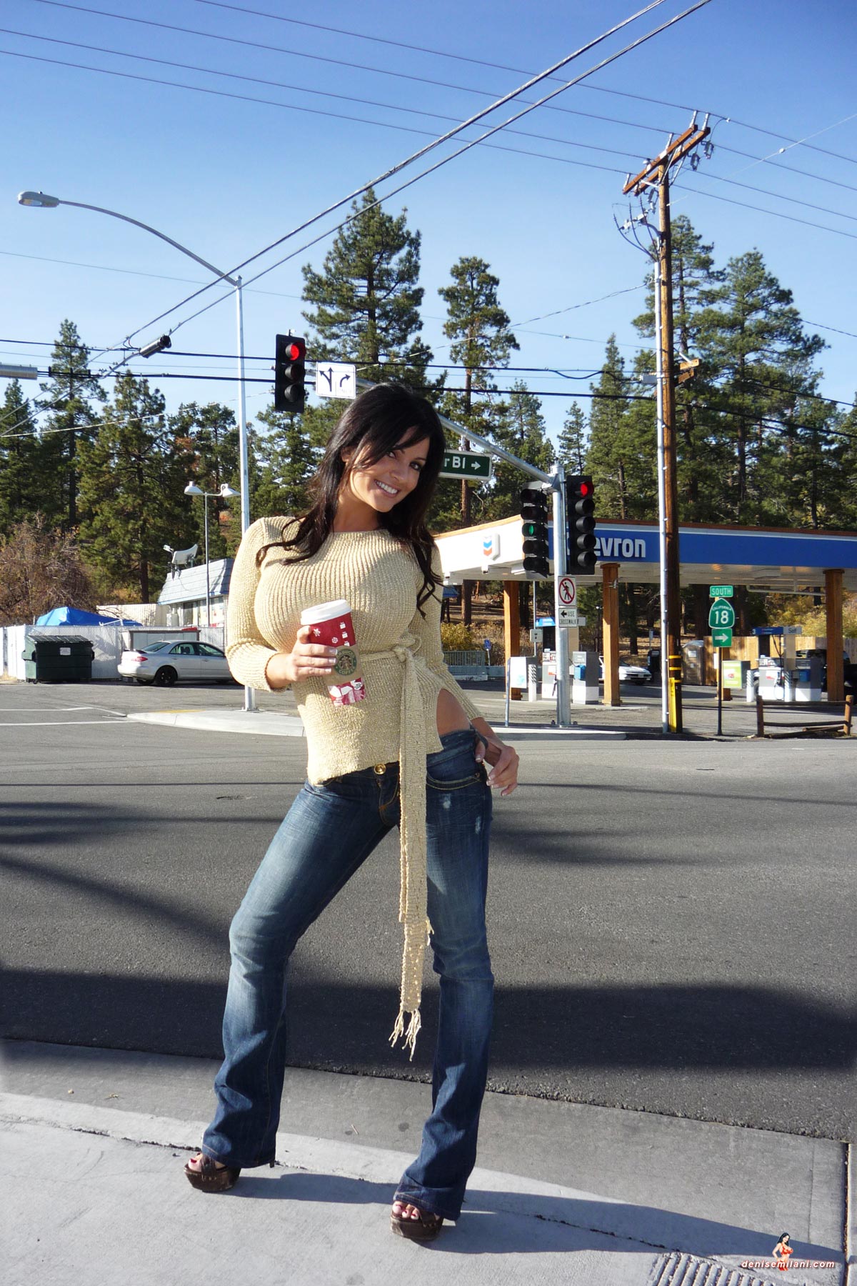 Denise Milani Snapshots - BigBear08