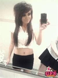 Anonymous taking a selfie