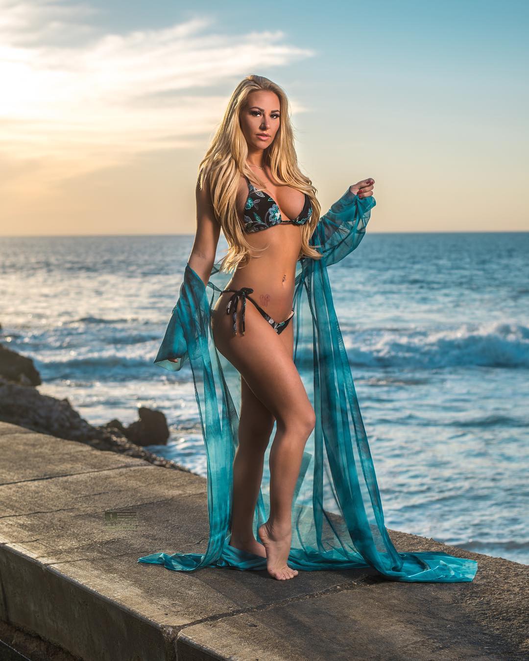 Kindly Myers in a bikini