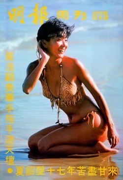 Brigitte Lin in a bikini
