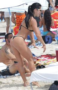 Michelle Lewin in a bikini - ass