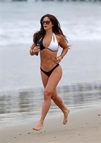 Michelle Lewin in a bikini