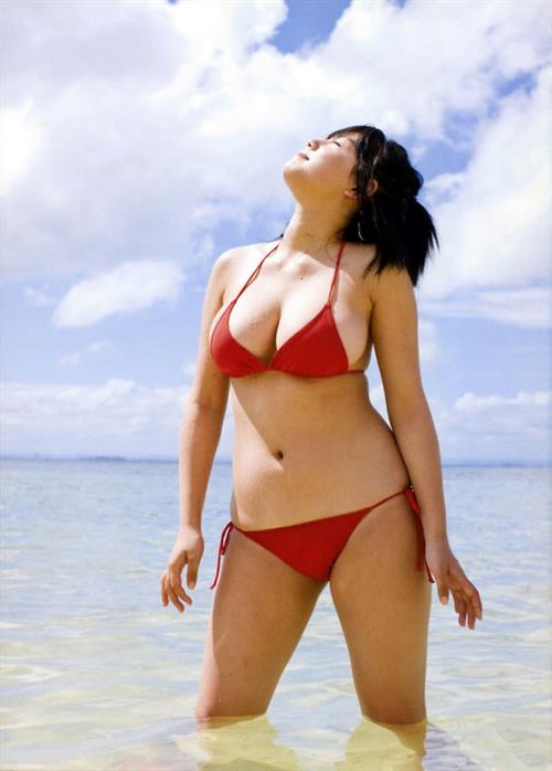 Ai Shinozaki in a bikini