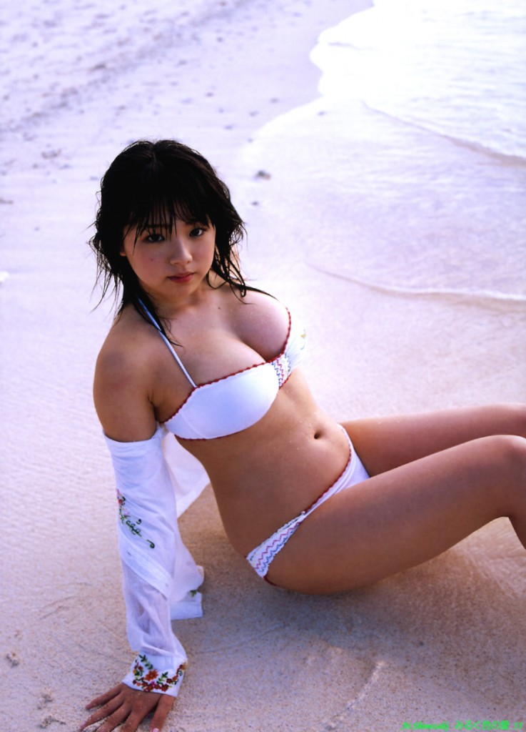 Ai Shinozaki in a bikini