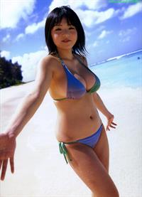 Ai Shinozaki in a bikini