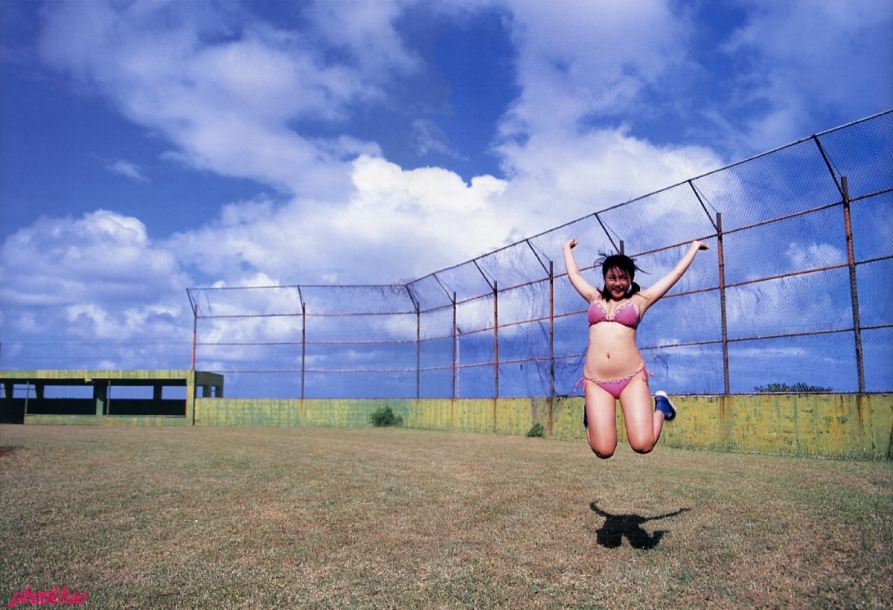 Ai Shinozaki in a bikini