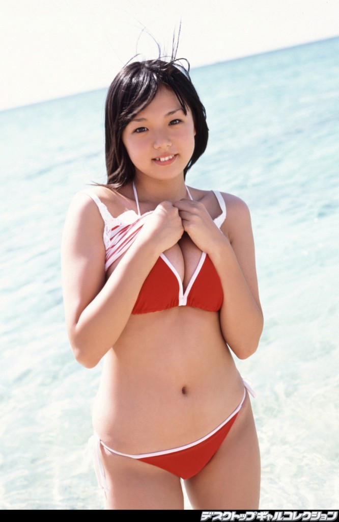 Ai Shinozaki in a bikini