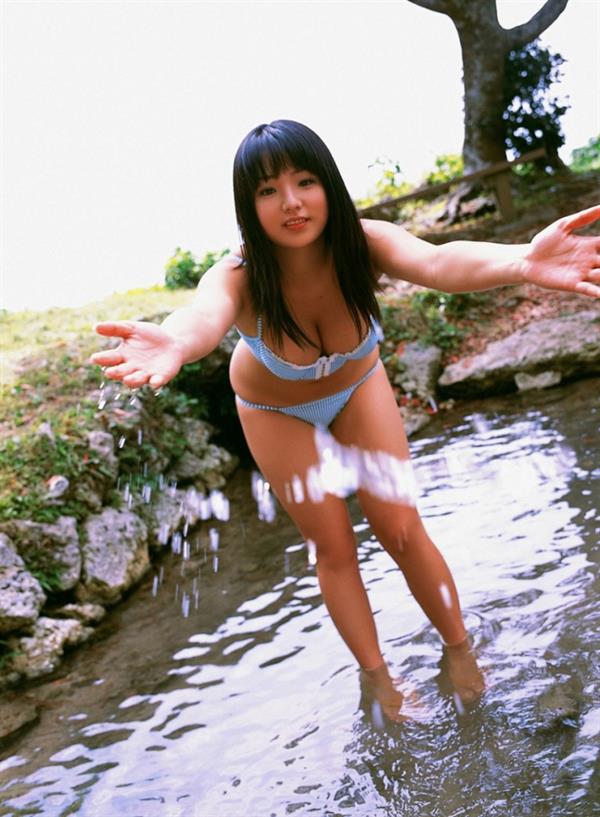 Ai Shinozaki in a bikini