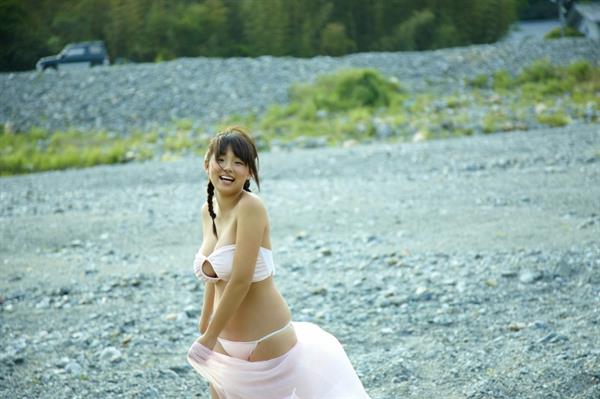 Ai Shinozaki in a bikini