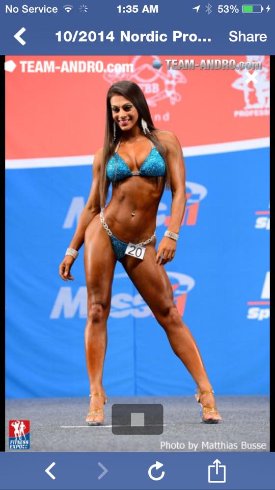 Lacey DeLuca in a bikini