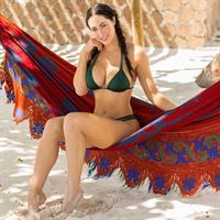 Hope Beel in a bikini