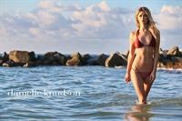Danielle Knudson in a bikini