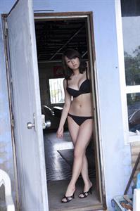 Ai Shinozaki in lingerie