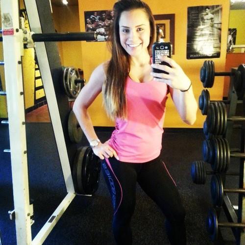 Nathalia Melo-Wilson taking a selfie