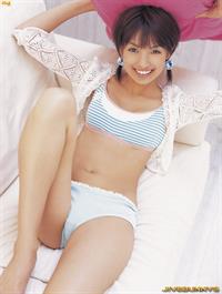 Akina Minami in a bikini