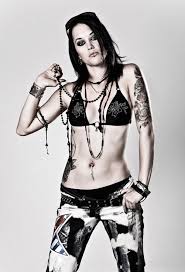 Karin Axelsson in a bikini