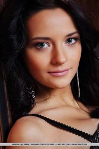 Ardelia A in lingerie