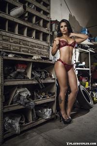 Leidy Yelena in a Garage
