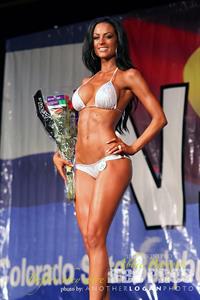 Abbie Burrows in a bikini