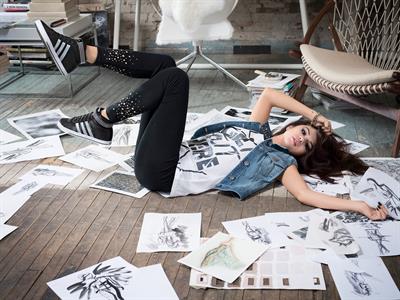 Selena Gomez 2013 Adidas Autumn Campaign Photoshoot 