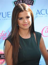 Selena Gomez attends the 2013 Teen Choice Awards Universal City California August 11 2013 
